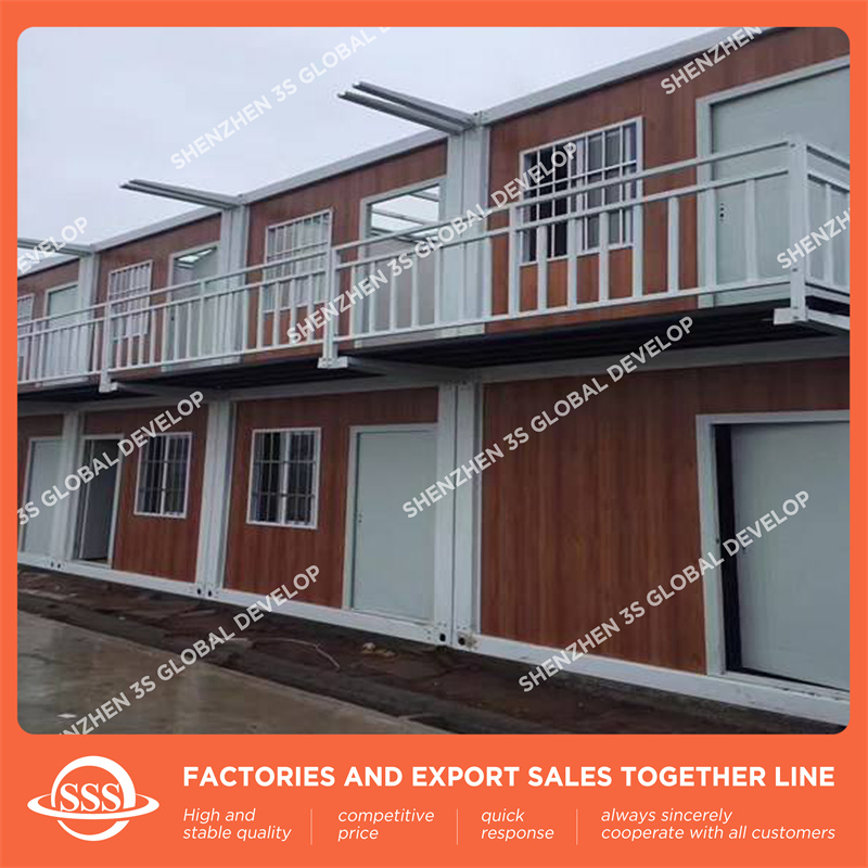 Prefabricated Flat Pack Office Container Homes