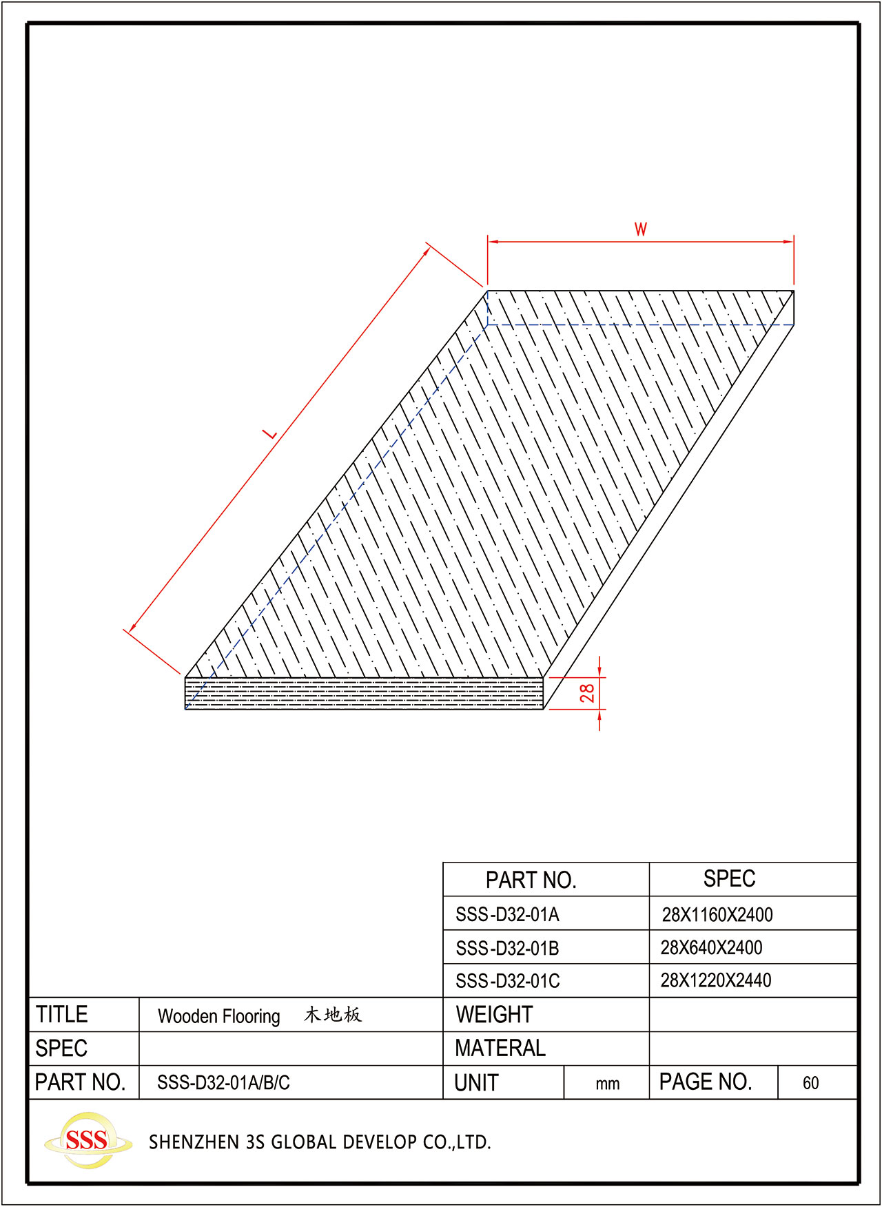 28mm structural container floor panels