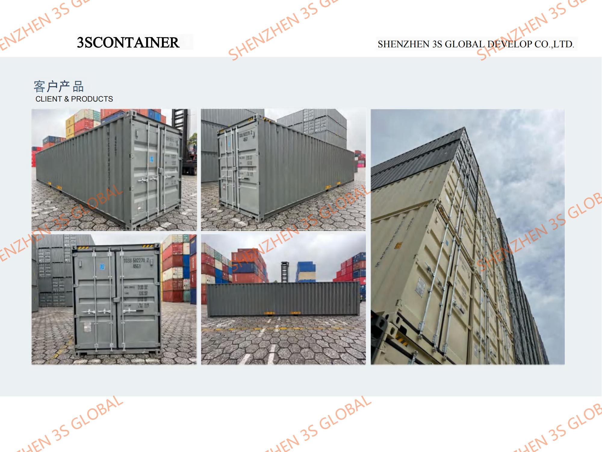 Shipping and storage containers