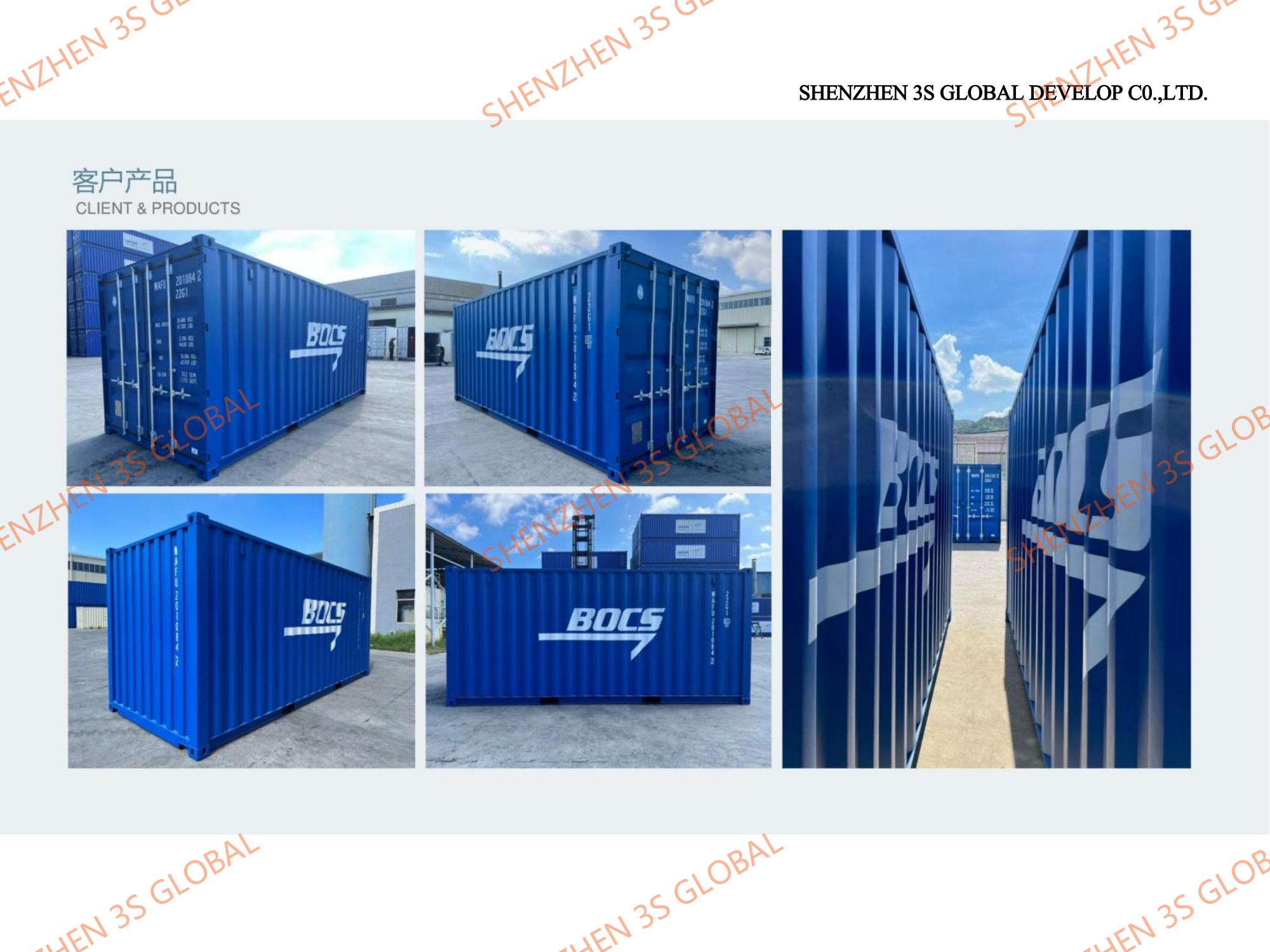 20 Feet Standard Dry ISO Container